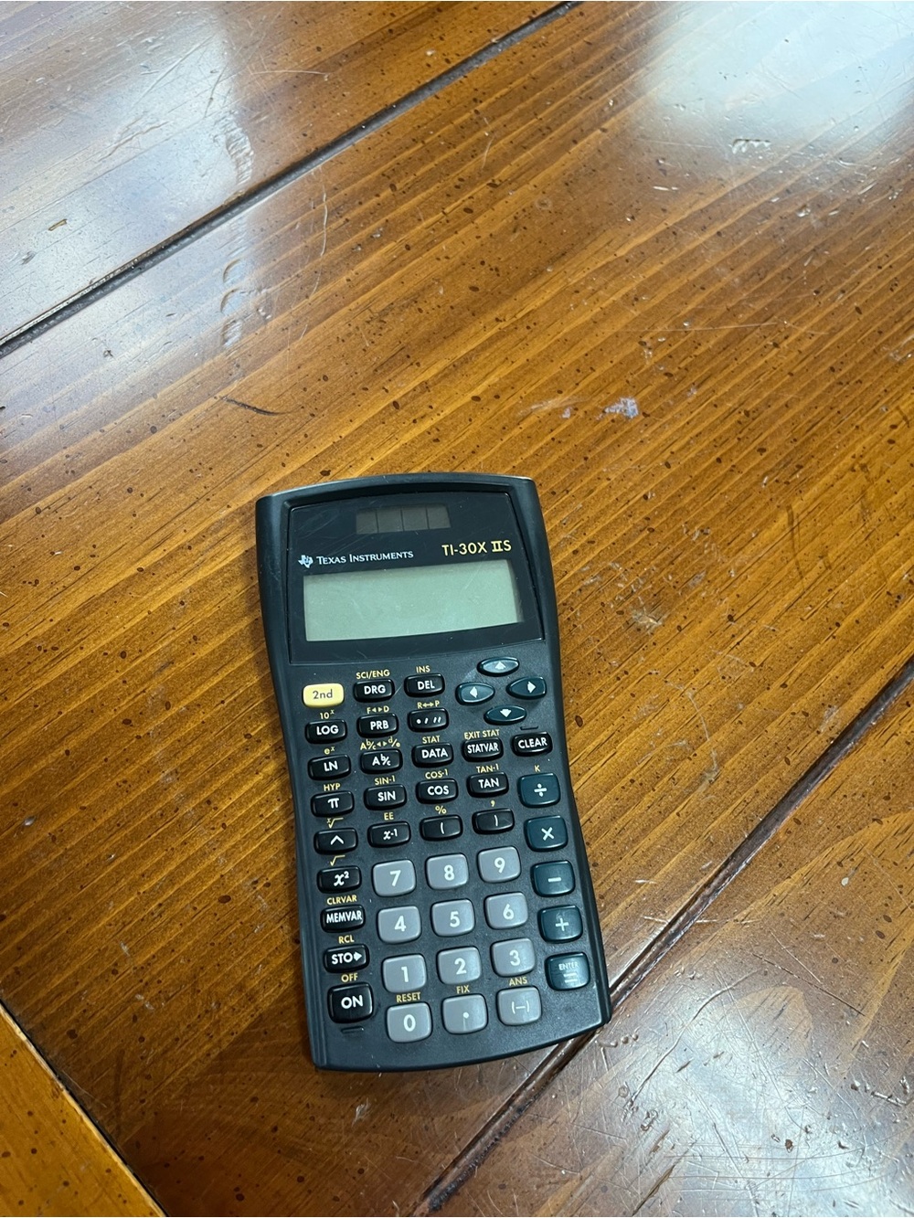 Texas Instruments TI-30X IIS Scientific Calculator Black Operational EUC